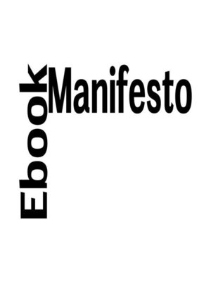 cover image of Ebook Manifesto